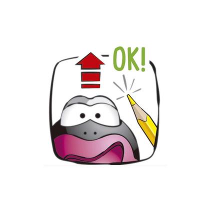 Imagem de Kit Apontador c/ Depósito Croc Croc Sapo c/ 2 Unidades Maped