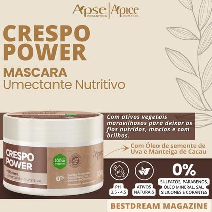 Imagem de Kit Apse Crespo Power Anti Porosidade Tratamento Capilar Completo 6 Produtos Ph Control Grande
