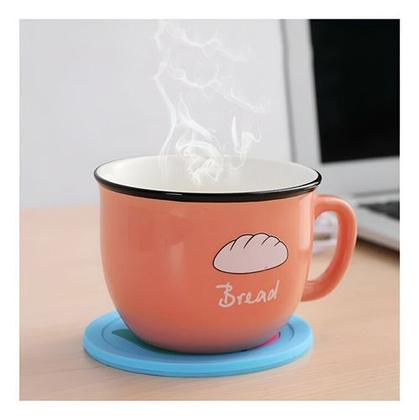 Imagem de Kit Aquecedor Xicara Caneca Usb 12v Café Chá Base Portátil