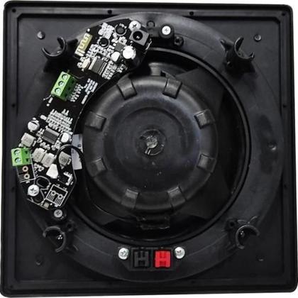 Imagem de Kit Arandela 6" Leson 2LSQUADPT 70W RMS Quadrada Preta - PAR / 2 F002