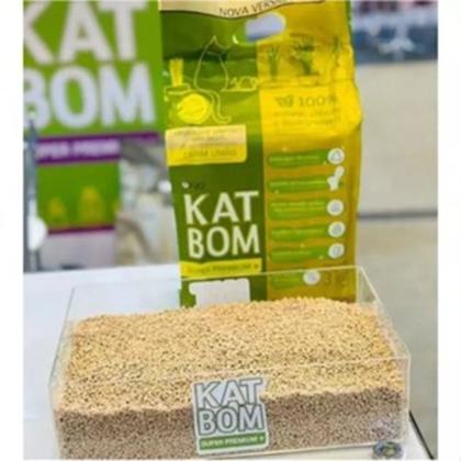 Imagem de Kit Areia para Gatos Katbom Capim Limão-Super Absorção