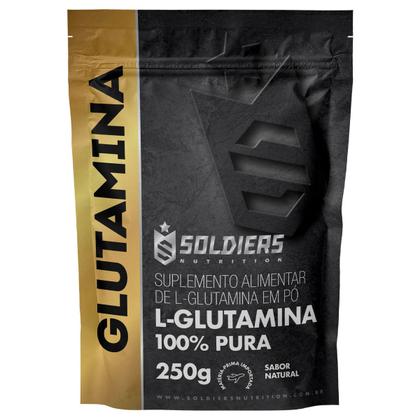 Imagem de Kit: Arginina 250g + Glutamina 250g - 100% Pura Importada - Soldiers Nutrition