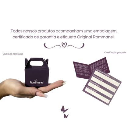 Imagem de Kit Argolas Rommanel Lisas Banhadas a Ouro 18K Ideal Para Combinações No Primeiro e Segundo Furo