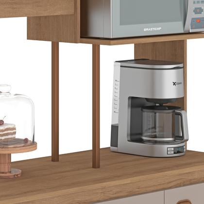 Imagem de Kit Armário De Cozinha Completo Iata Com 1 Gaveta E 6 Portas Compacto