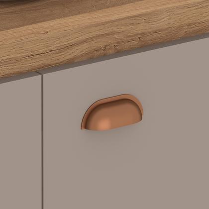 Imagem de Kit Armário De Cozinha Completo Iata Com 1 Gaveta E 6 Portas Compacto