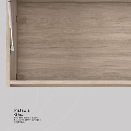 Imagem de Kit Armário De Cozinha Select Completo Com 6 Portas E 2 Gavetas