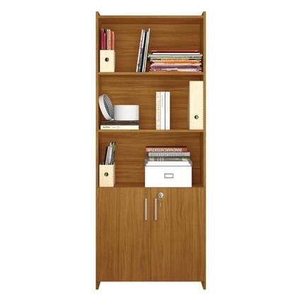 Imagem de Kit Armários para Escritório Semi Aberto 2 Portas e Armário Alto com Chave