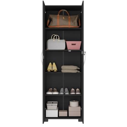 Imagem de Kit Armários para Escritório Semi Aberto 2 Portas e Armário Alto com Chave