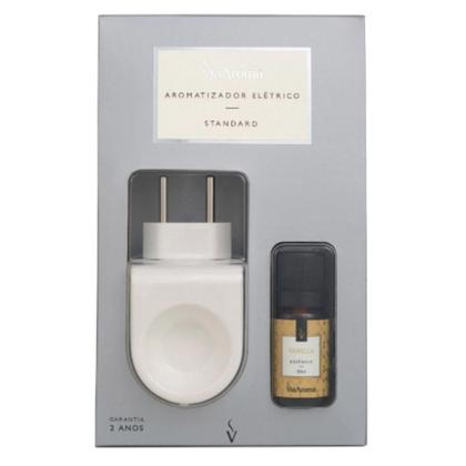 Imagem de Kit Aromatizador Difusor Elétrico Com Essência Vanilla Via Aroma Standard Ambiente Casa