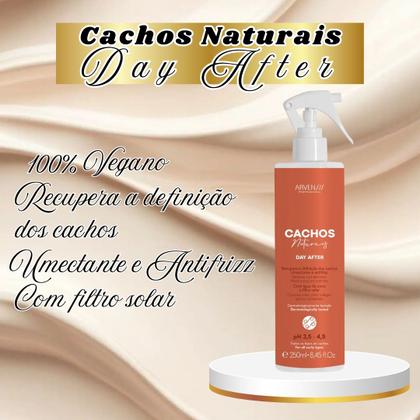 Imagem de Kit Arvensis Cachos Ativador Ondulados 300ml + Day After