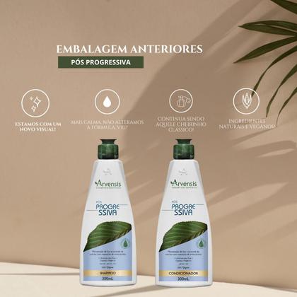 Imagem de Kit Arvensis Pós Progressiva Vegana  (sh+cond)