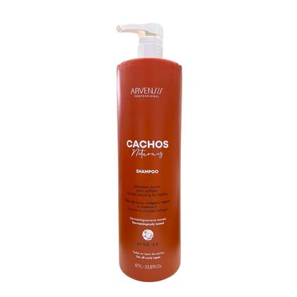 Imagem de Kit Arvensis Professional Cachos Naturais - Shampoo 1L + Condicionador 1L + Máscara 500g