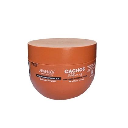 Imagem de Kit Arvensis Professional Cachos Naturais - Shampoo 1L + Máscara Crespos 500g + Geleia Ativadora 250g