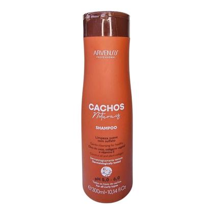 Imagem de Kit Arvensis Professional Cachos Naturais - Shampoo 300ml + Condicionador 300ml + Day After 250ml + Máscara Crespos 250g