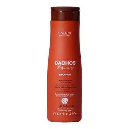 Imagem de Kit Arvensis Professional Cachos Naturais - Shampoo & Condicionador 300ml + Day After 250ml + Geleia Alta Fixação 300g