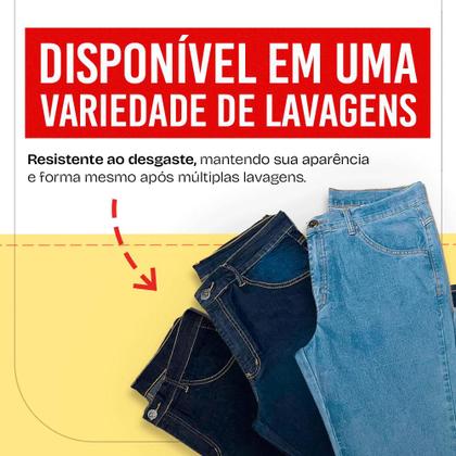 Imagem de Kit Atacado 3 Calça Jeans Masculina Tradicional (sortidas)