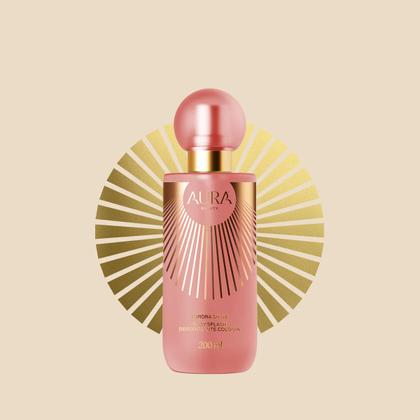 Imagem de Kit Aura Beauty Aurora Shine Geleia Iluminadora Body Splash (2 produtos)