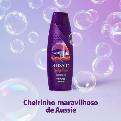Imagem de Kit Aussie Bye Bye Frizz: Shampoo 360ml + Condicionador 360ml + Tratamento 3 Minute Miracle 236ml