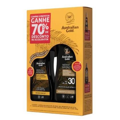 Imagem de Kit Australian Gold Protetor Solar Spray Accelerator