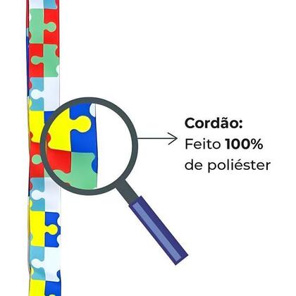 Imagem de Kit Autismo/autista 5 Cordão Quebra Cabeça id205