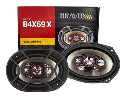 Imagem de Kit Auto Falantes Bravox 6x9 E 5 Polegadas Som Kit Facil