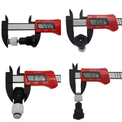 Imagem de Kit Auto Stop Total com By Pass para Lavajato Karcher K3.98 Black Nova Kopp