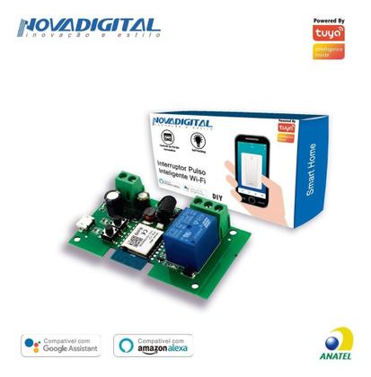 Imagem de Kit Automatizador  Inteligente Wi-fi C/ 1 Controle Intelbras