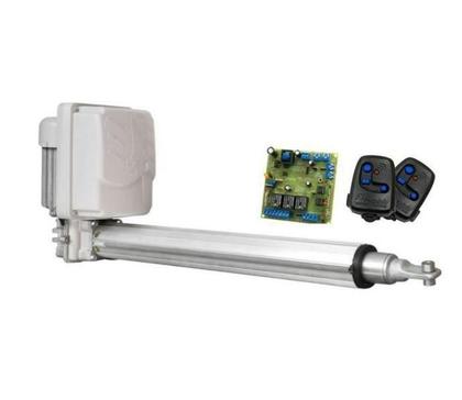 Imagem de Kit Automatizador Pivotante Golden Max Peccinin 1/3 HP Com Acionamento Pistão Folha Simples 75cm