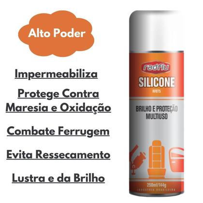 Imagem de Kit Automotivo Radflu Limpa Contato + Limba Tbi + Silicone