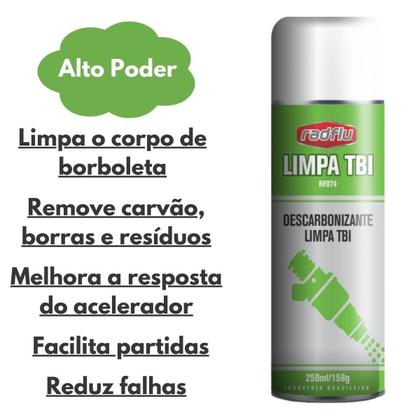 Imagem de Kit Automotivo Radflu Limpa Contato + Limba Tbi + Silicone