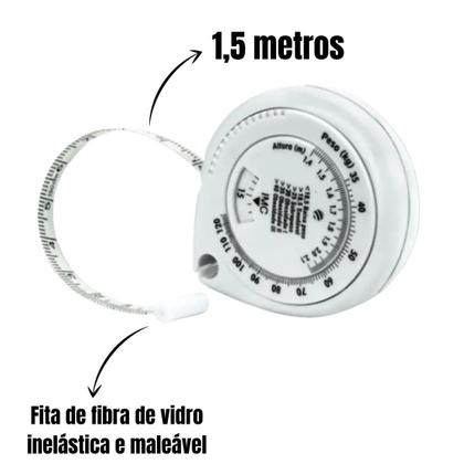 Imagem de Kit Avaliação Fisica Goniometro Martelo Buck Trena Imc