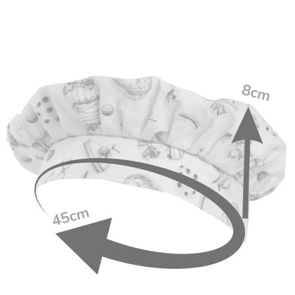 Imagem de Kit Avental Infantil com Touca e Luva Menino 3 Pçs Safari