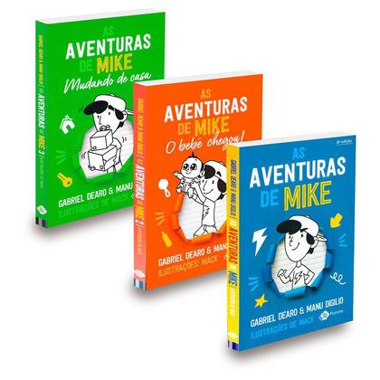 Imagem de Kit Aventuras De Mike - Vol. 1,2 e 3