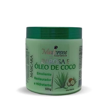 Imagem de Kit Babosa e Óleo de Coco 500g Maycrene Sh + Cond + Másc