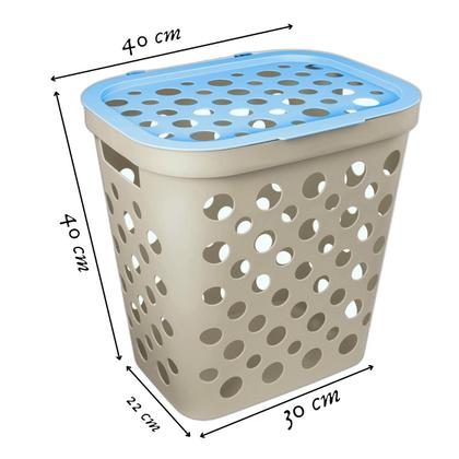 Imagem de Kit Baby Bear Bebe Infantil Menino Cesto Roupa Saboneteira Lixeira