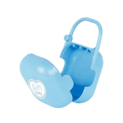Imagem de Kit Baby Soffi Chupeta + Porta Chupeta P/ Bonecas - Cotiplás