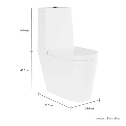 Imagem de Kit Bacia + Caixa Acoplada + Assento LK Branco - Deca