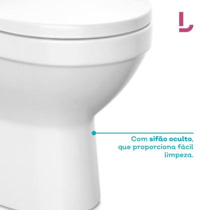 Imagem de Kit Bacia+Caixa+Assento Next Branco - Docol