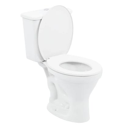 Imagem de Kit Bacia com Caixa Acoplada Sabará com Assento + Kit para Instalação Branco - CBSRA00 - ICASA