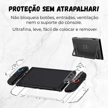 Imagem de Kit Bag Com Alça + Capa Acrílico Para Novo Nintendo Switch 2