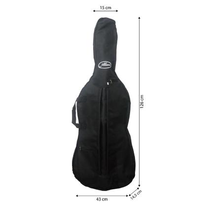 Imagem de Kit Bag para Violoncelo 4/4 com Arco e Breu Alan