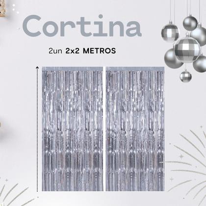 Imagem de Kit Balão 2025 + 2 Cortina Metalizada + 10 Balões - Ano Novo