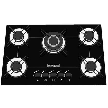 Imagem de Kit Balcão Com Forno 48 Litros 110v e Fogão Cooktop 5 Bocas