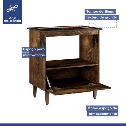 Imagem de Kit Balcão Cooktop Itatiaia 5 Bocas e Armario Aereo