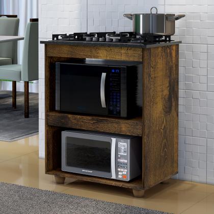 Imagem de Kit Balcão Cooktop Turim com Fogão Cooktop 5 Bocas Chamalux