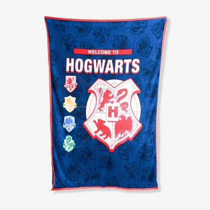 Imagem de Kit Balde Pipoca Com Manta Hogwarts Harry Potter