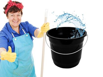 Imagem de Kit Baldinho De Gelo Com 20 Baldes Para Limpeza Multi Uso