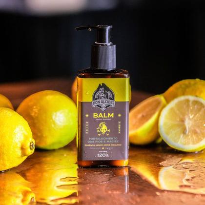 Imagem de Kit Balm E Óleo Para Barba Lemon Bone Don Alcides