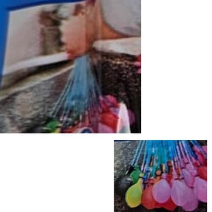 Imagem de KIT Balões D'água Bexiga Enche Fácil Gincana Festa c/666