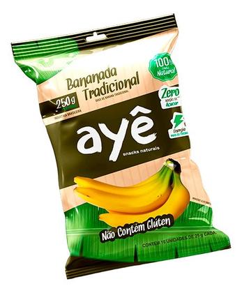 Imagem de Kit Bananinha Ayê 250g Tradicional + Uva Passa + Ameixa
